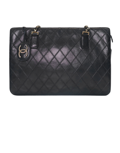 Chanel Vintage Quilted Shoulder Bag, front view